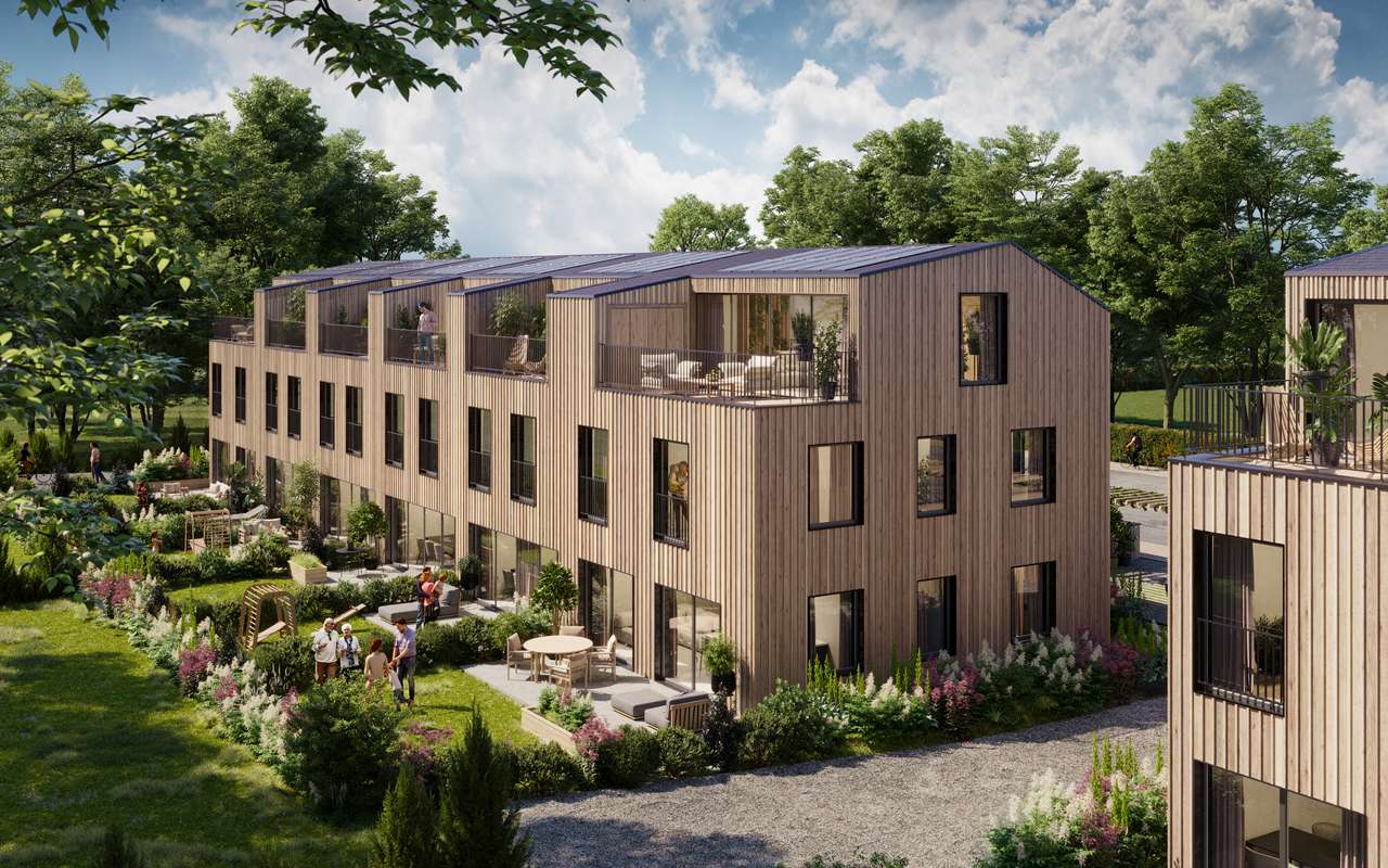 Wohnbeispiel Reihenmittelhaus