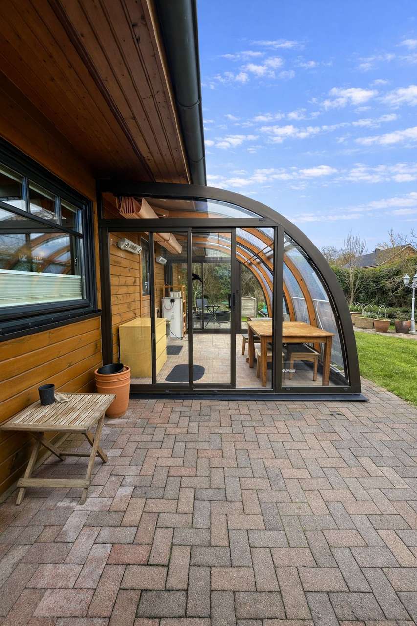 Energetisches Holzhaus in Steinbergkirche an der Ostsee