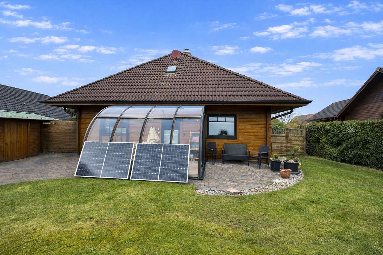 Energetisches Holzhaus in Steinbergkirche an der Ostsee