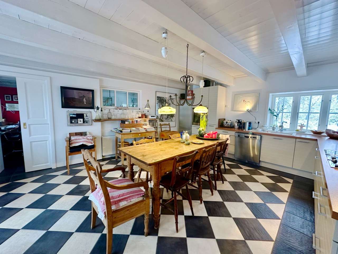 - Reserviert - Geschmackvolle Doppelhaushälfte mit Galerie und Kamin