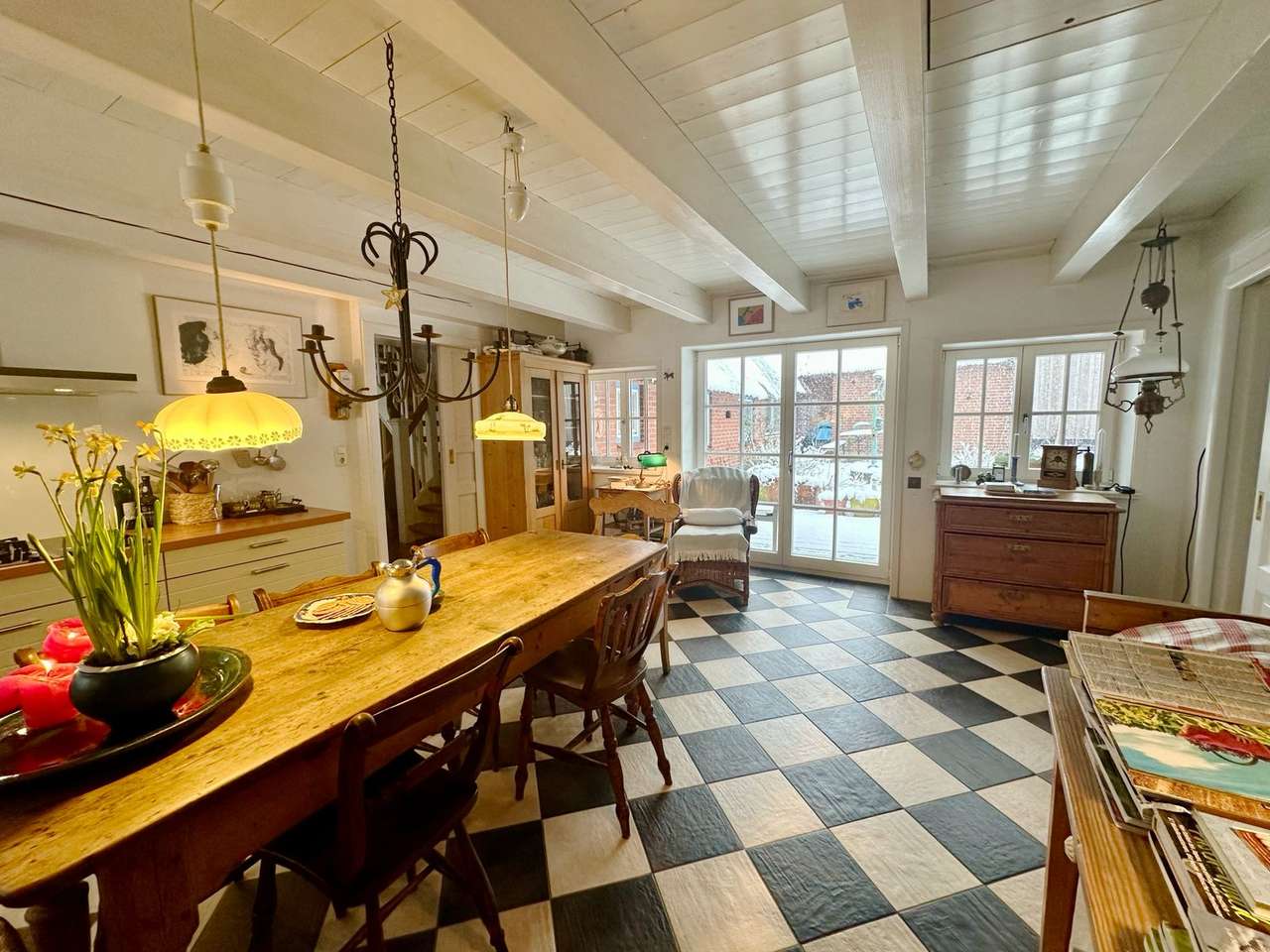 - Reserviert - Geschmackvolle Doppelhaushälfte mit Galerie und Kamin