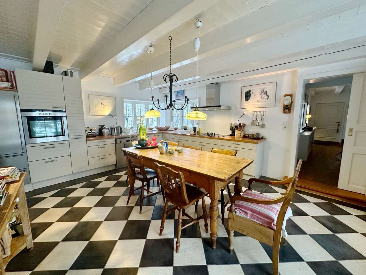 - Reserviert - Geschmackvolle Doppelhaushälfte mit Galerie und Kamin