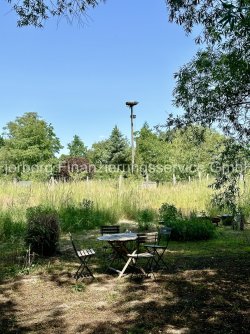 Blick vom Garten in das Naturschutzgebiet Blick vom Garten in das Naturschutzgebiet
