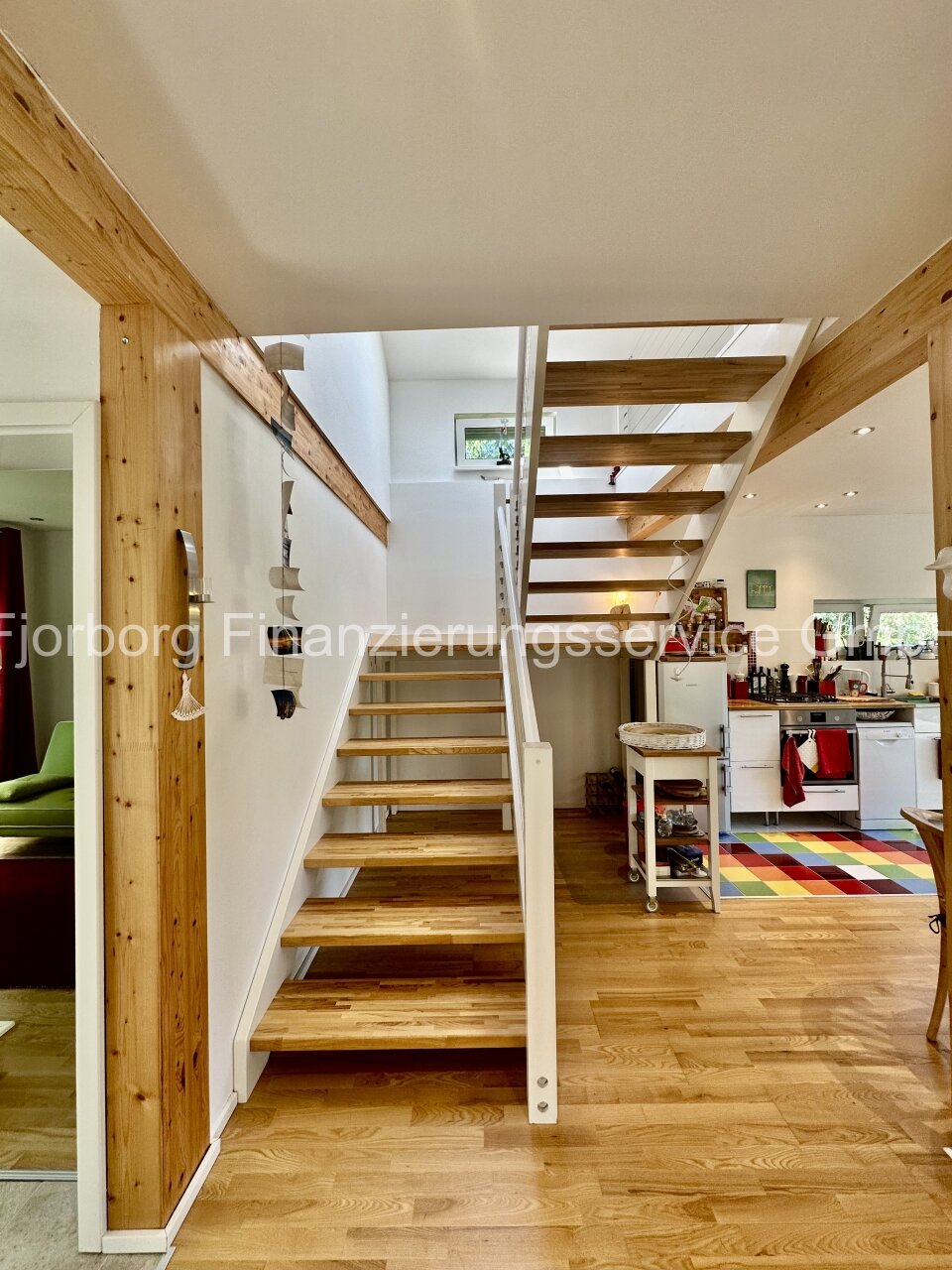 Treppe ins Obergeschoss Treppe ins Obergeschoss